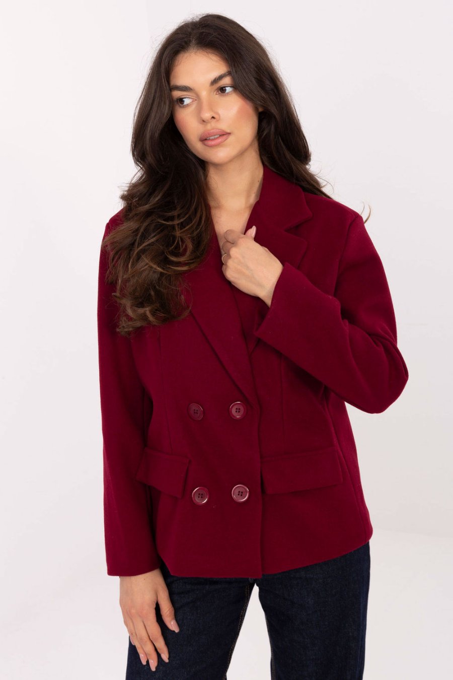  Coat model Rue Paris  red