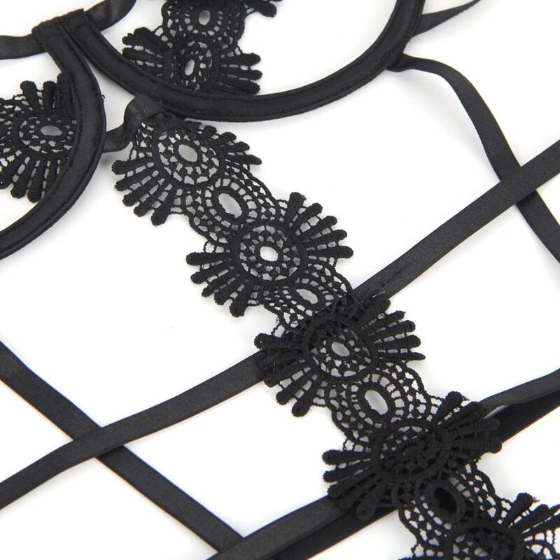 SUBBLIME TEDDY - STRAPPY LACE S/M