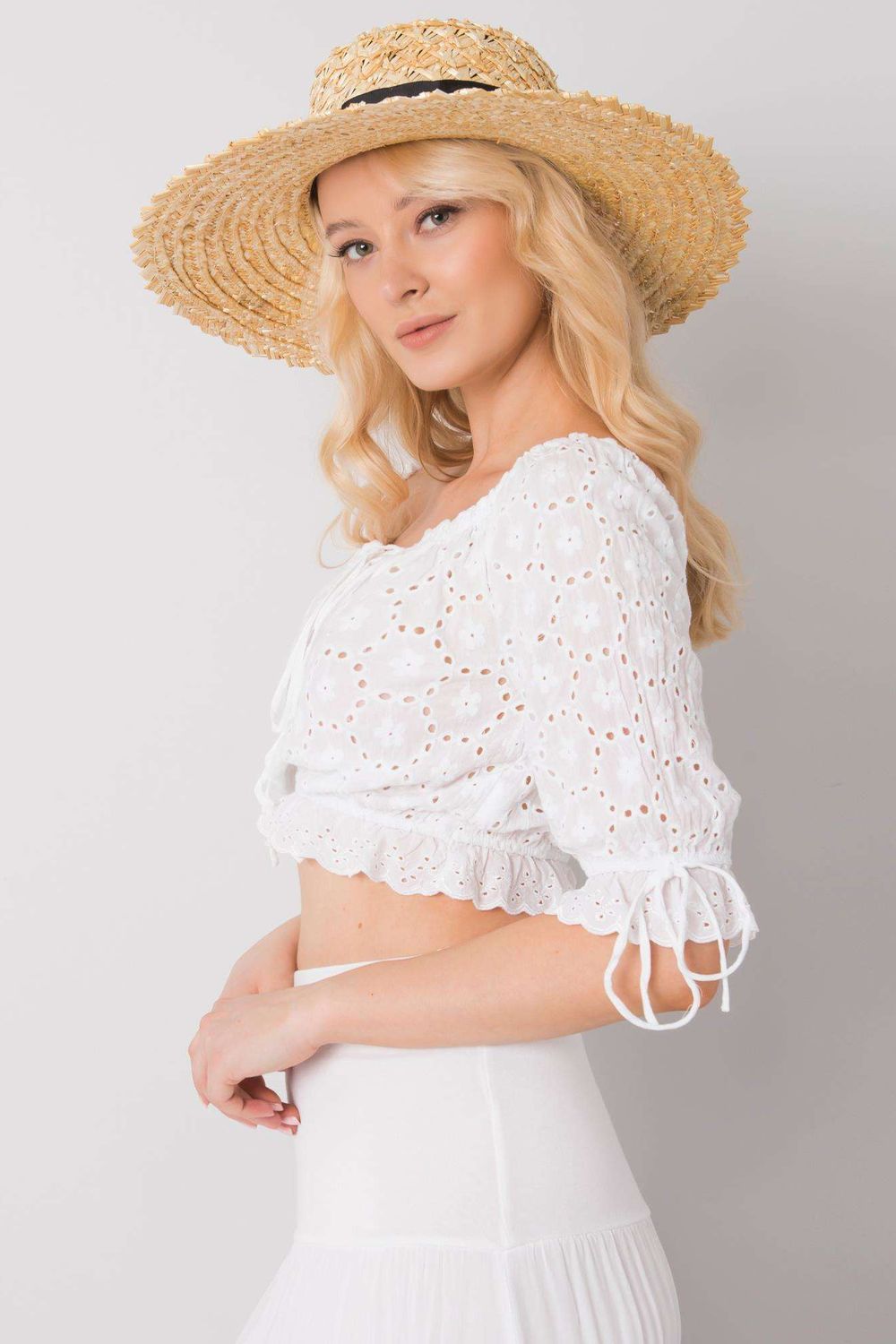  Blouse model 167534 Och Bella  white