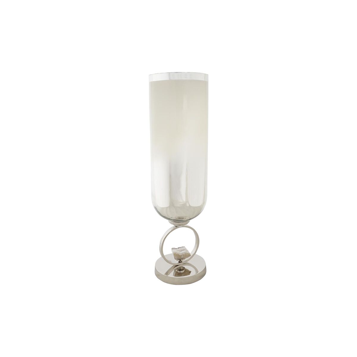 Vase DKD Home Decor Champagner Kristall Aluminium (15 x 15 x 56 cm)