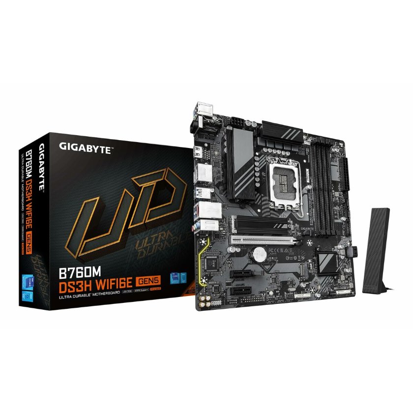 Monitor Gigabyte B760M DS3H WF6E GEN5 4096 x 2304 px