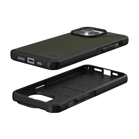 UAG Urban Armor Gear Metropolis LT MagSafe Apple iPhone 15 Pro Max (kevlar olive)