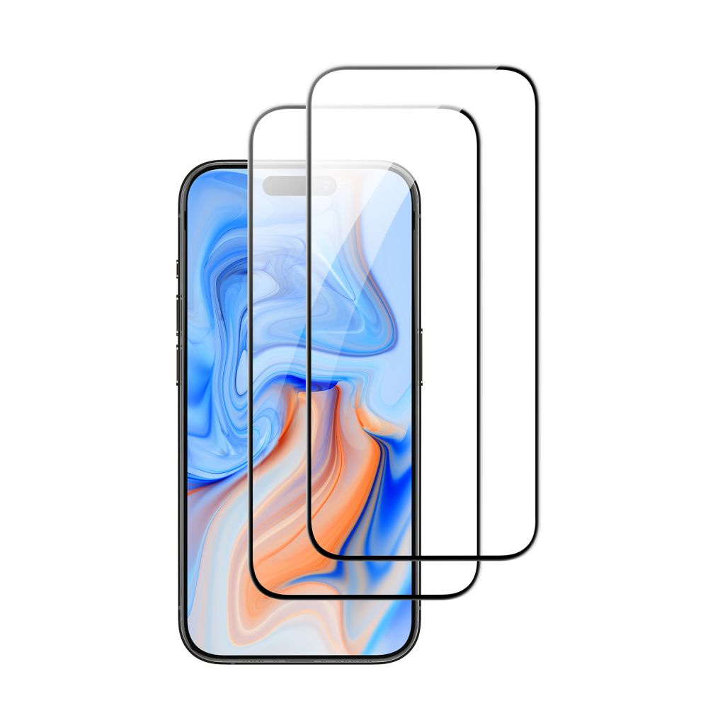 ESR Tempered Glass Apple iPhone 15 Black [2 PACK]