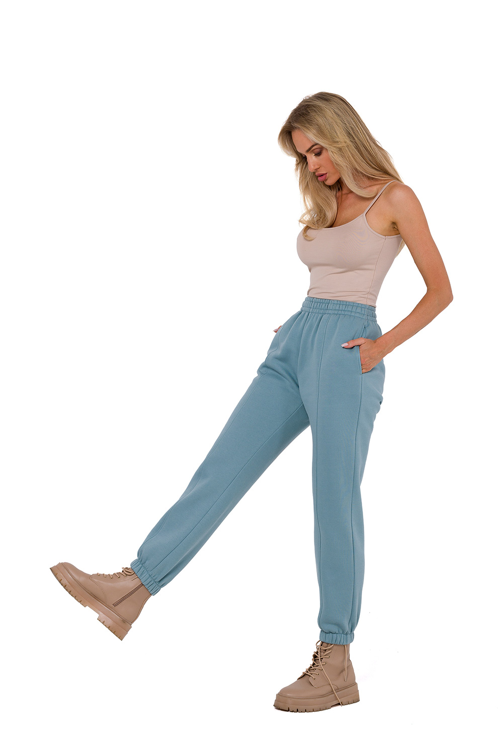  Tracksuit trousers model 184720 Moe  green