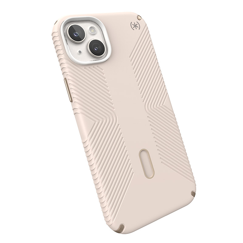 Speck Presidio2 Grip ClickLock MagSafe Apple iPhone 15 Plus / 14 Plus (Bleached Bone/Heirloom Gold/Hazel Brown)