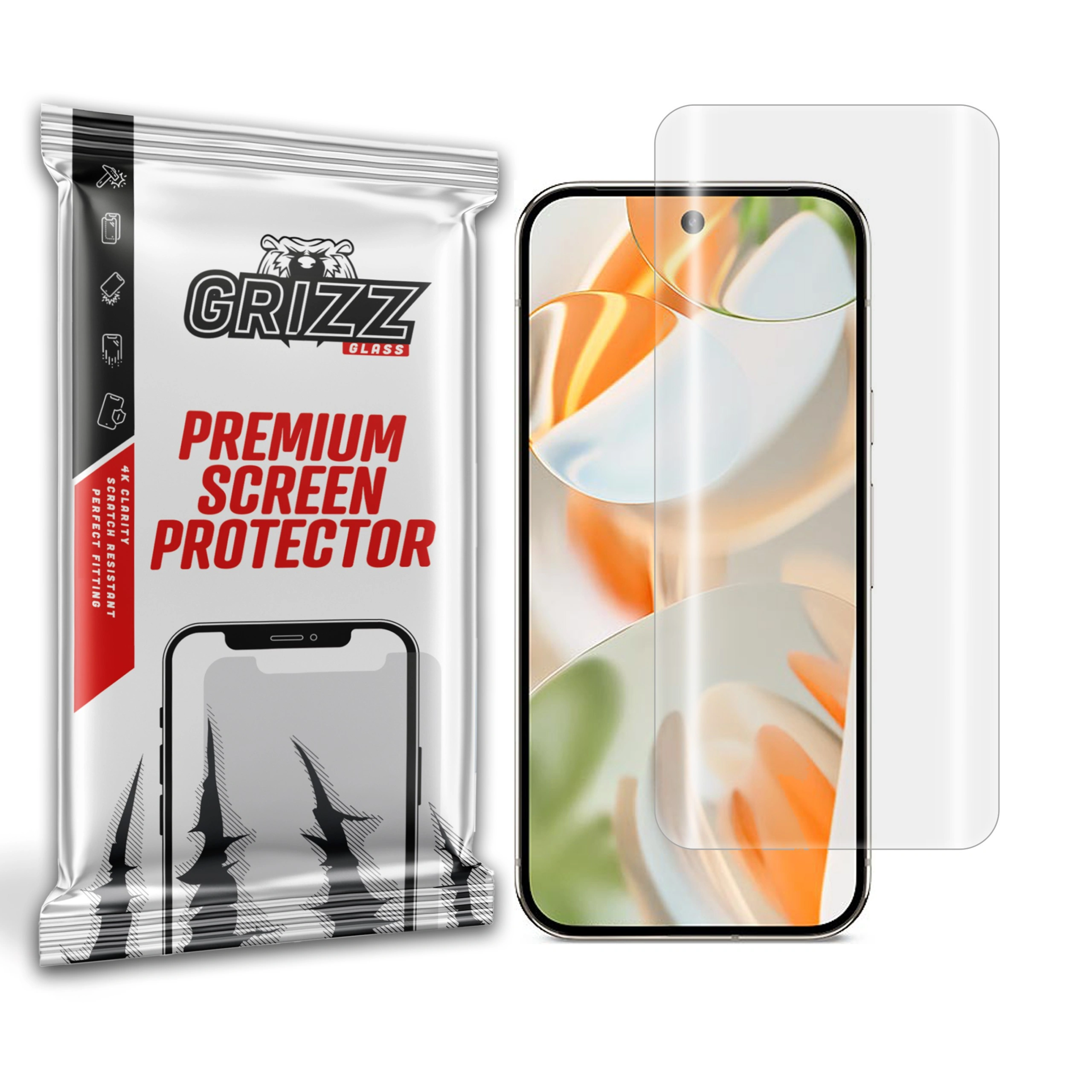 Hydrogel film GrizzGlass Hydrofilm for Google Pixel 9 Pro