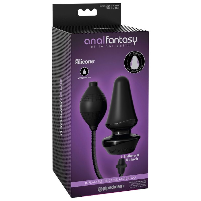 ANAL FANTASY ELITE COLLECTION INFLATABLE SILICONE BUTT PLUG