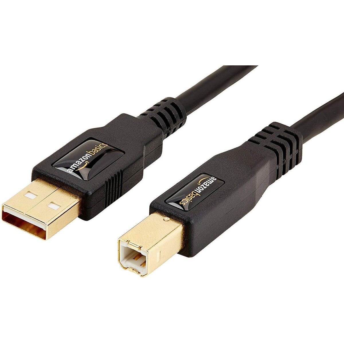 USB A to USB B Cable Amazon Basics PC045 4,8 m (Refurbished A+)