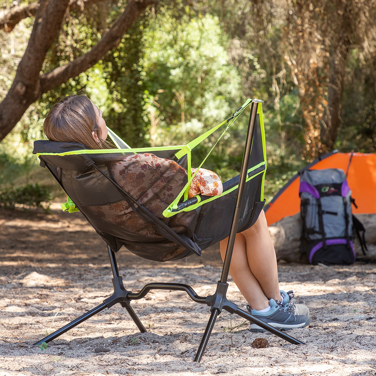 Folding camping chair Kamprock InnovaGoods