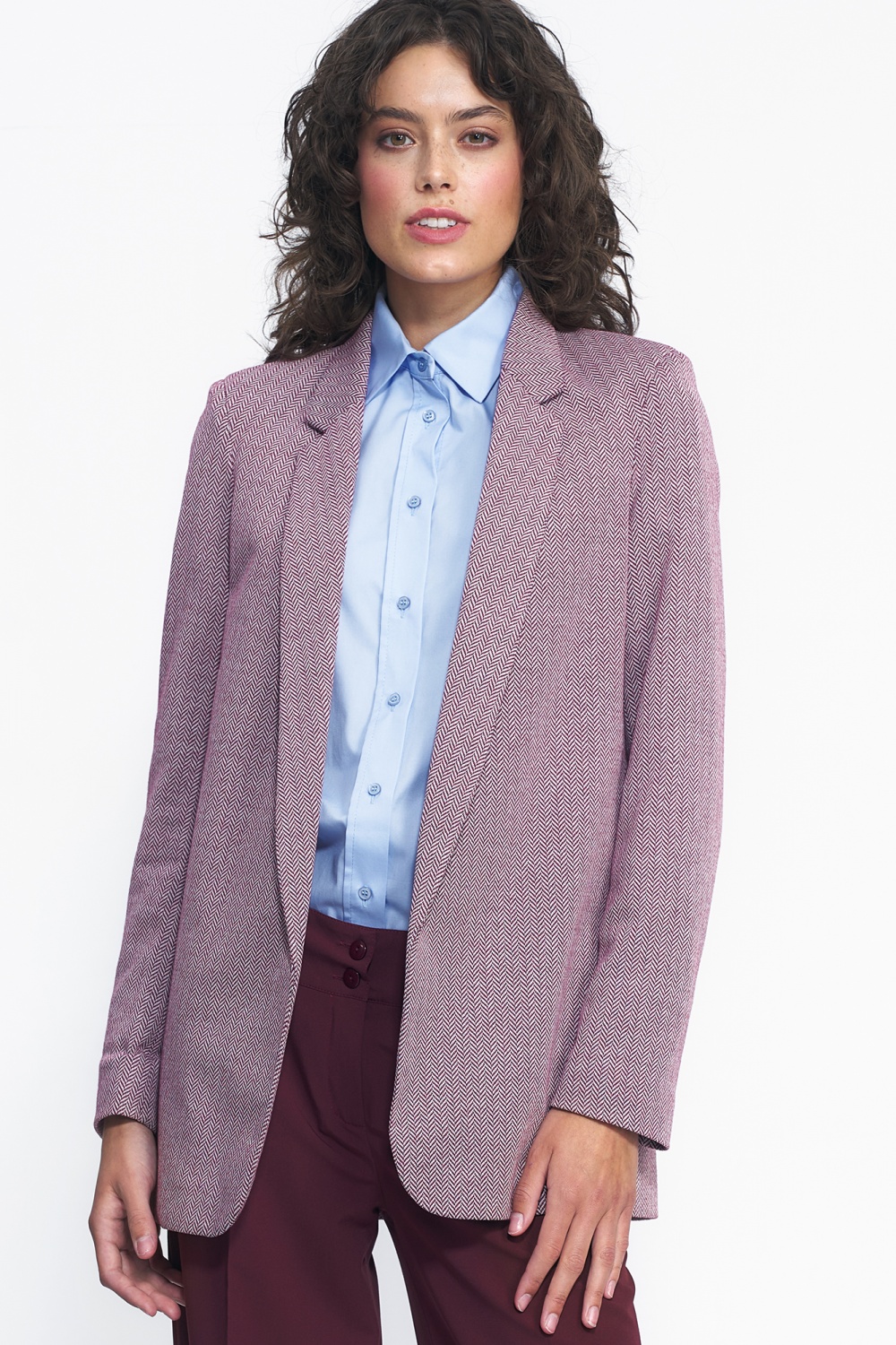  Jacket model 185184 Nife  red