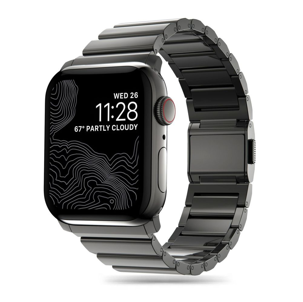 Tech-Protect SteelBand Apple Watch 4/5/6/7/8/9/SE/Ultra 1/2 42/44/45/49mm black