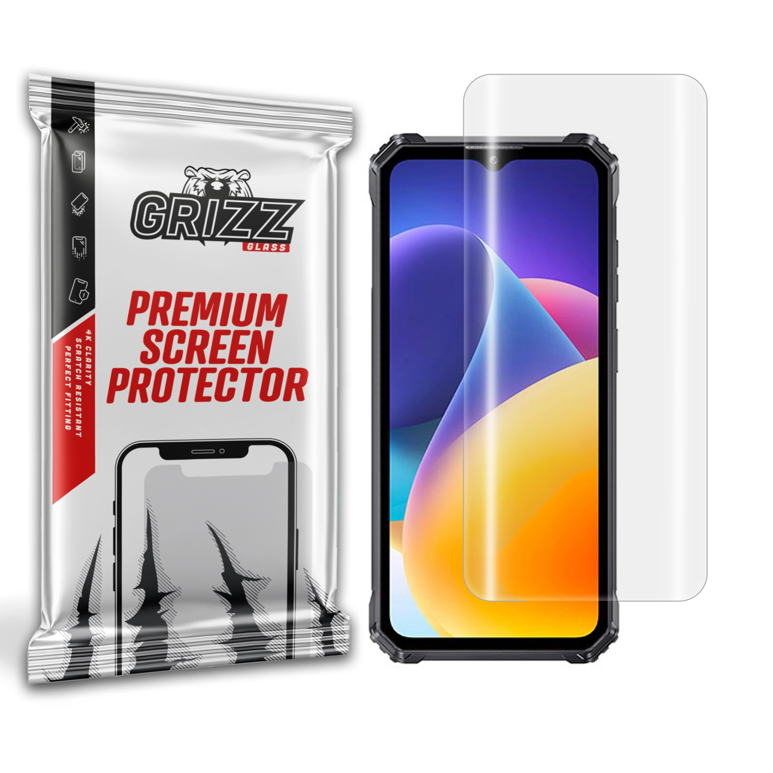 GrizzGlass Hydrofilm hydrogel film for Oukitel WP28 S
