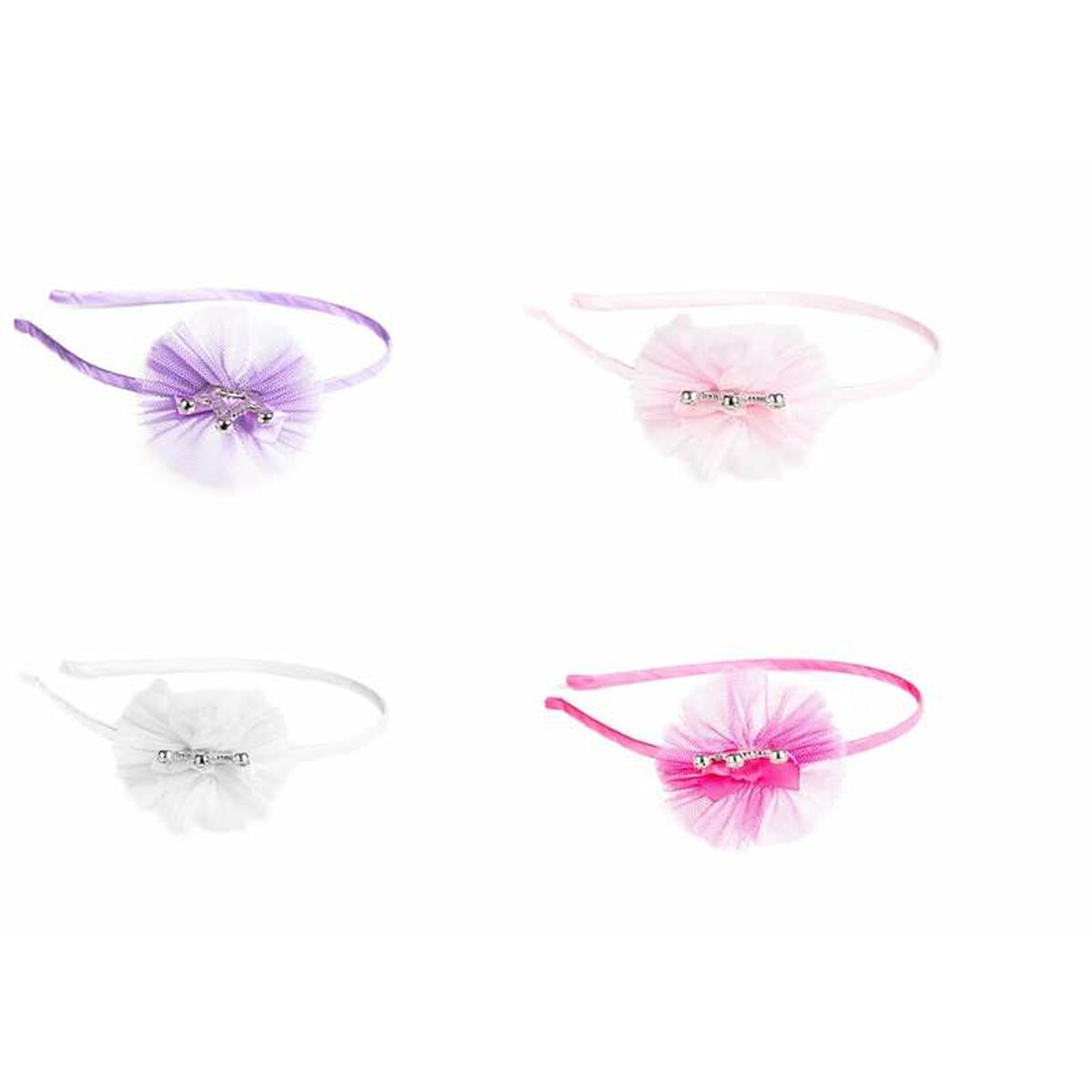 Headband Crown Tulle