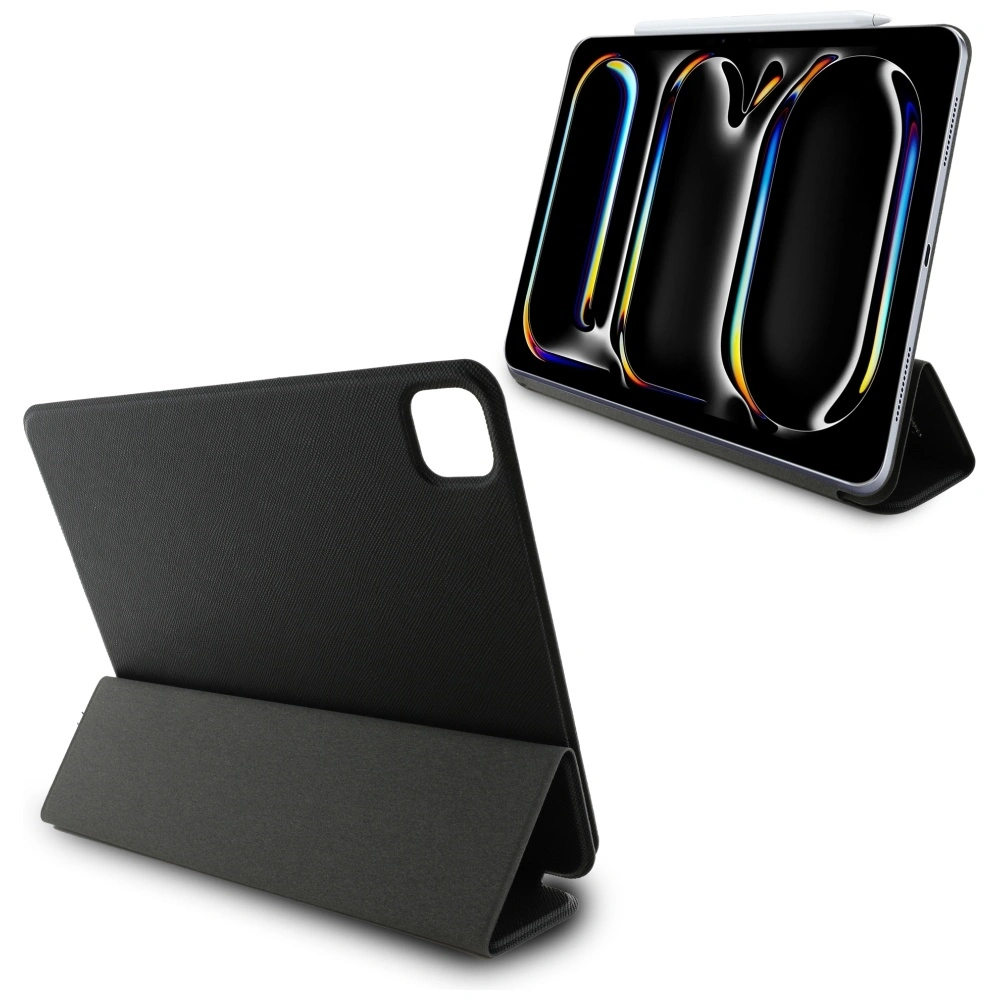 Karl Lagerfeld KLFC11PM24SAKCK Apple iPad Pro 11" 2024 (5 gen) Book Cover Saffiano Magnetic Karl &Choupette black