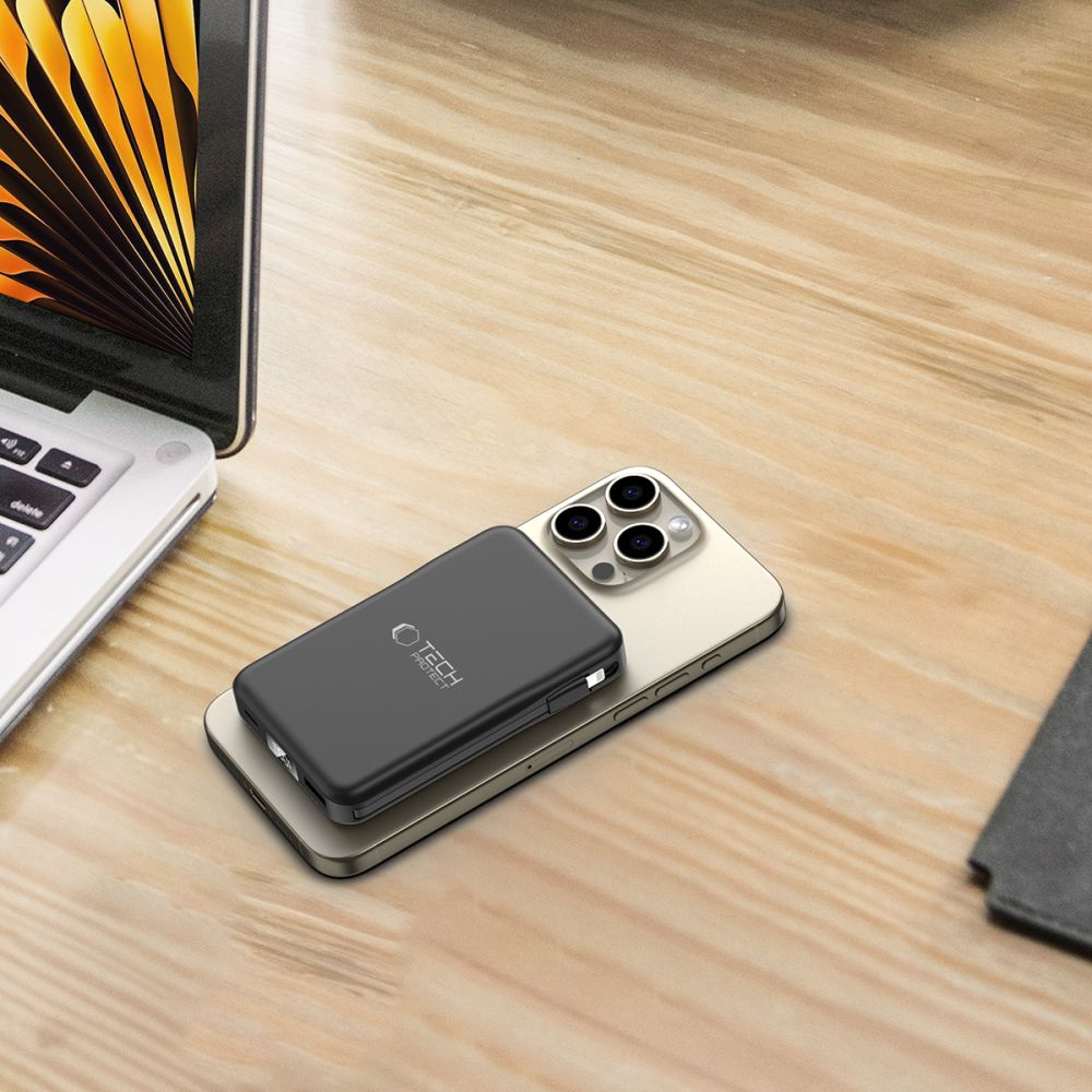 Tech-Protect PB31 Lifemag MagSafe powerbank 10000mAh Black