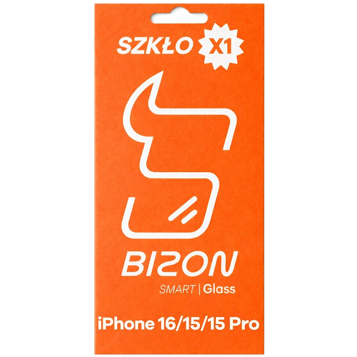 Szkło ochronne 2.5D Bizon Smart Glass do Apple iPhone 15 Pro / 15 / 16