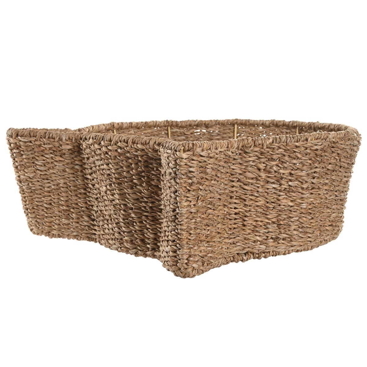 Pet bed Home ESPRIT White Natural Natural Fibre 55 X 45 X 18 CM