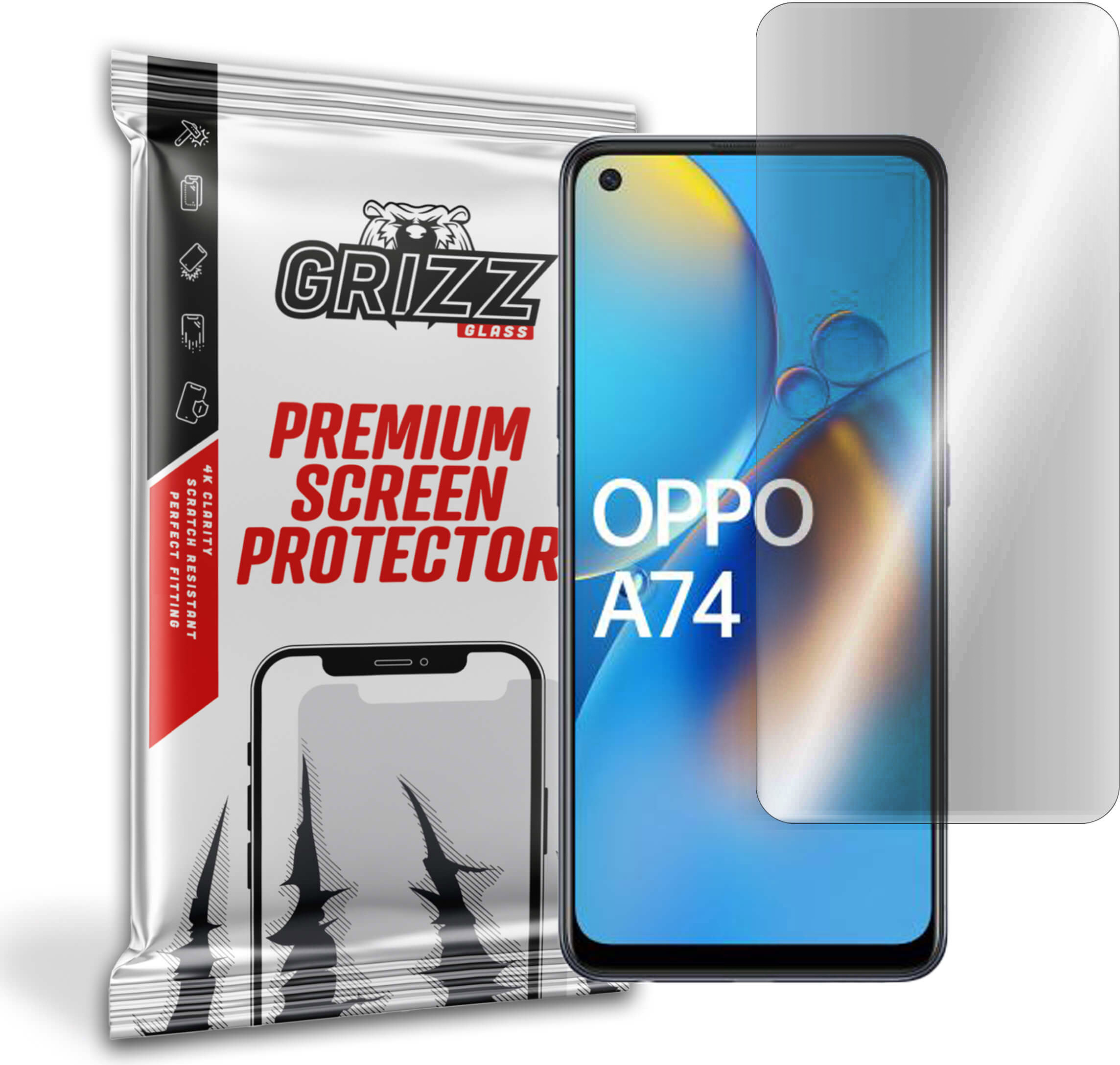 GrizzGlass PaperScreen Oppo A74 4G