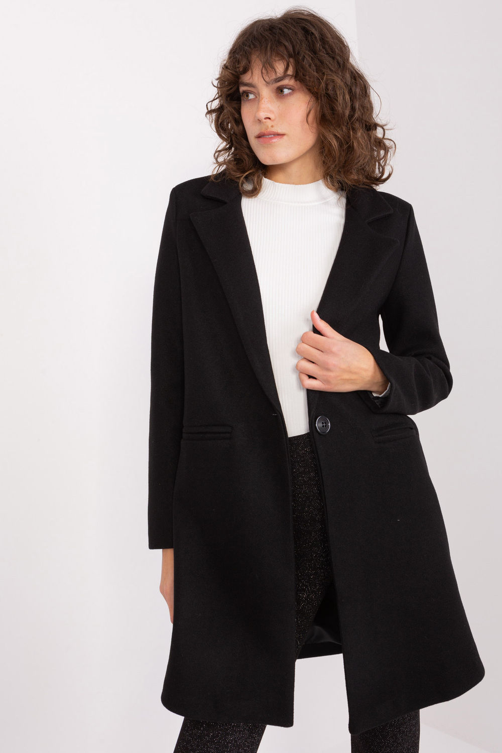  Coat model 190144 Och Bella  black