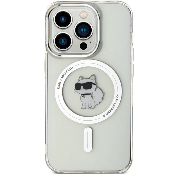 Karl Lagerfeld KLHMP14XHFCCNOT Apple iPhone 14 Pro Max hardcase IML Choupette MagSafe transparent