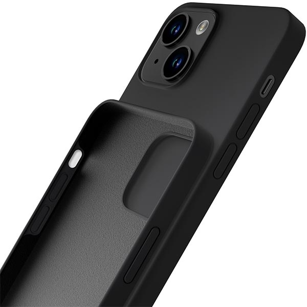 Case 3MK Silicone Case Apple iPhone 13 black/black