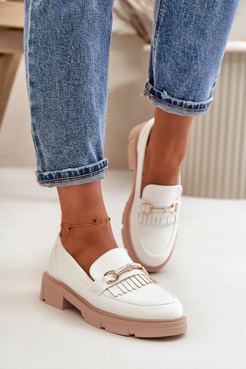  Mocassin model 199814 Step in style  white