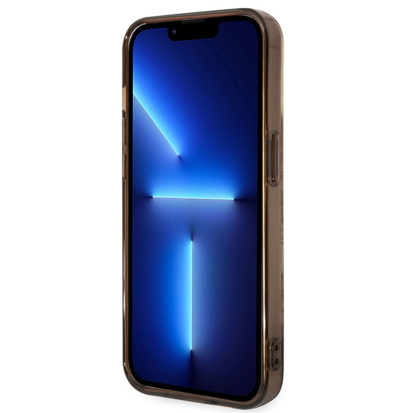 Guess GUHCP14LHGPLHC Apple iPhone 14 Pro ochre hardcase Porcelain Collection