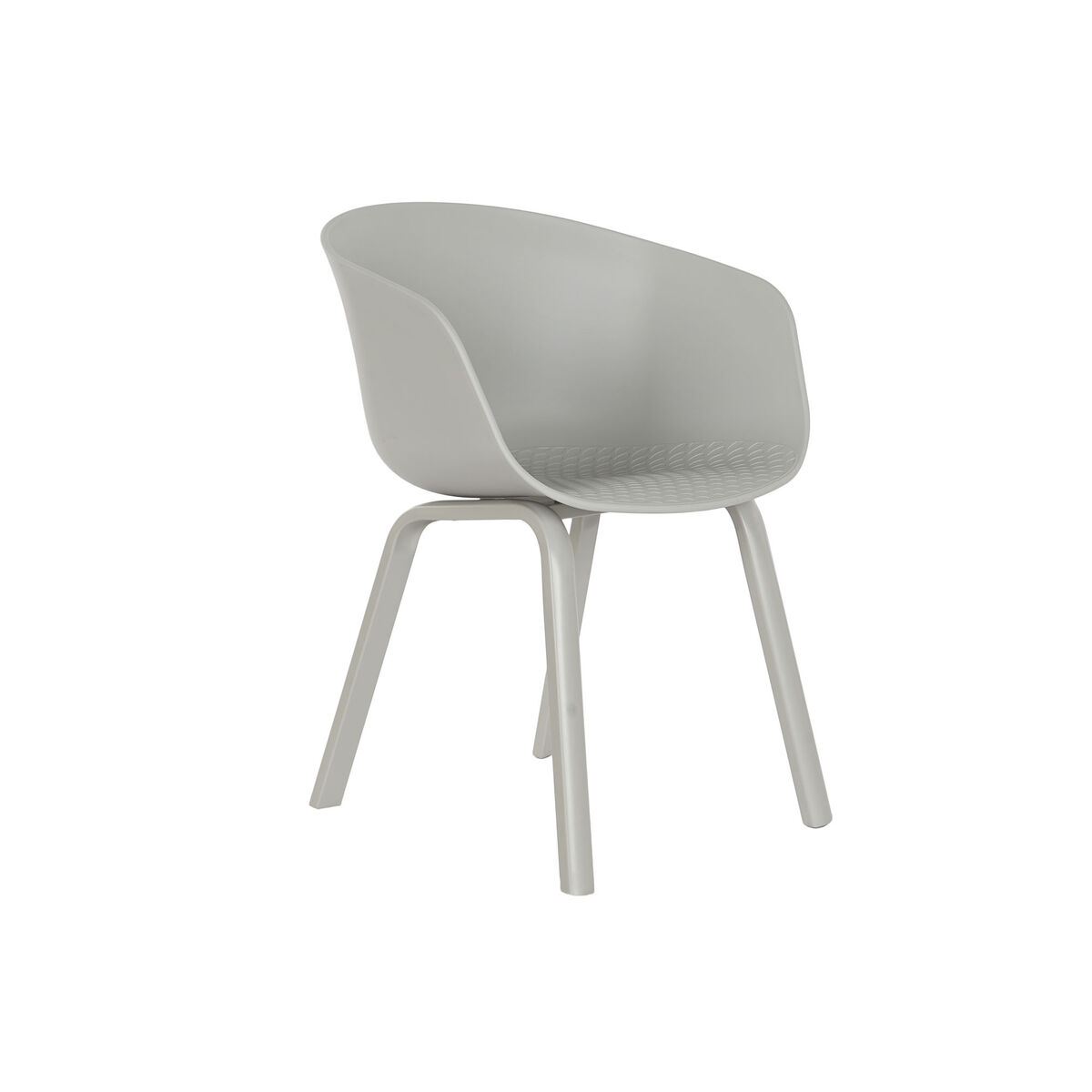 Chair DKD Home Decor 56 x 58 x 78 cm Light grey