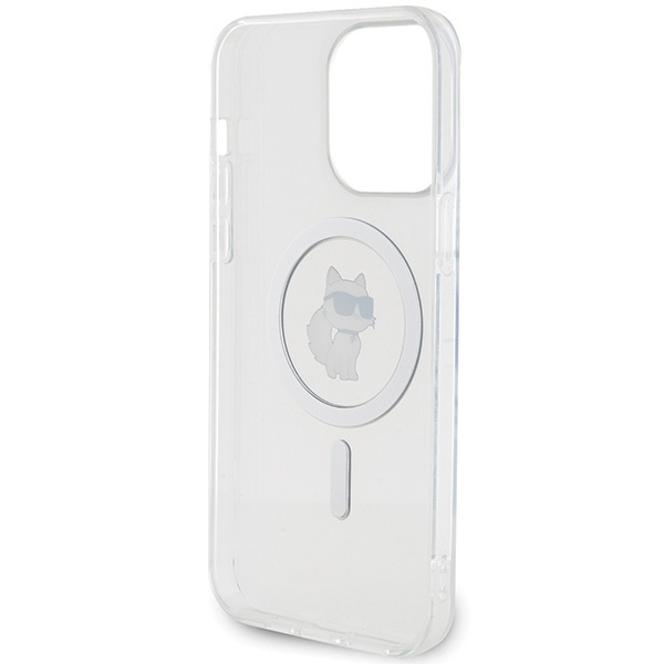 Karl Lagerfeld KLHMP15XHFCCNOT Apple iPhone 15 Pro Max hardcase IML Choupette MagSafe transparent