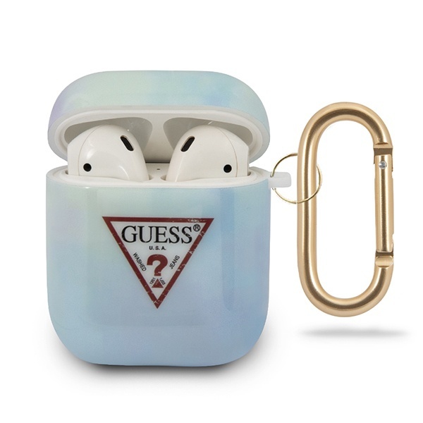Guess GUACA2TPUMCGC02 Apple AirPods cover blue Tie & Dye Collection