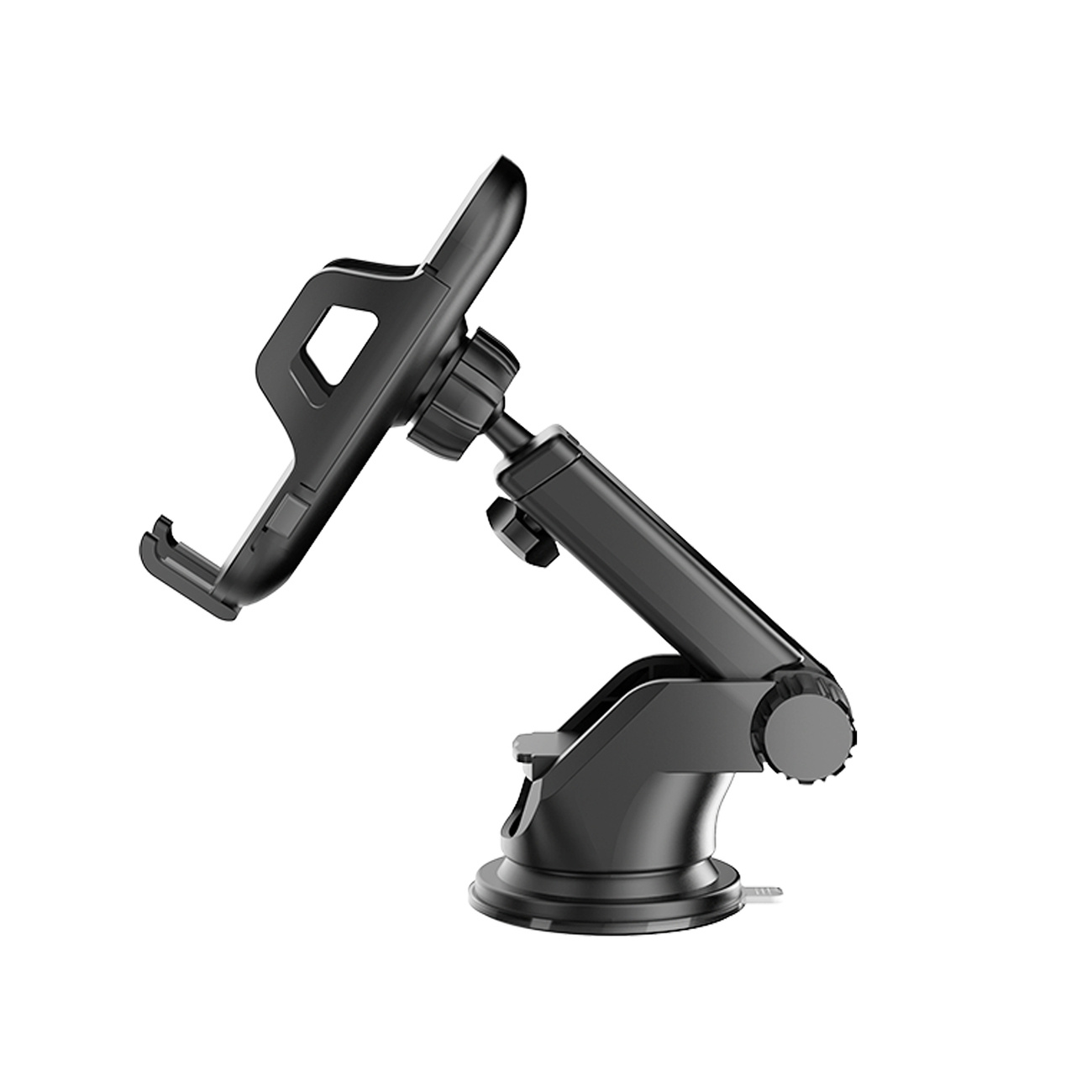 Dudao Telescopic Gravity Car Windshield Mount Holder Black (F2S black)