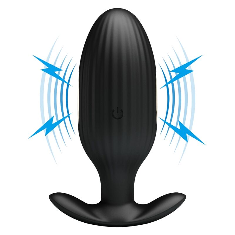 PRETTY LOVE - JEFFERSON APP CONTROLLED ANAL PLUG BLACK PRETTY LOVE - JEFFERSON APP CONTROLLED ANAL PLUG BLACK