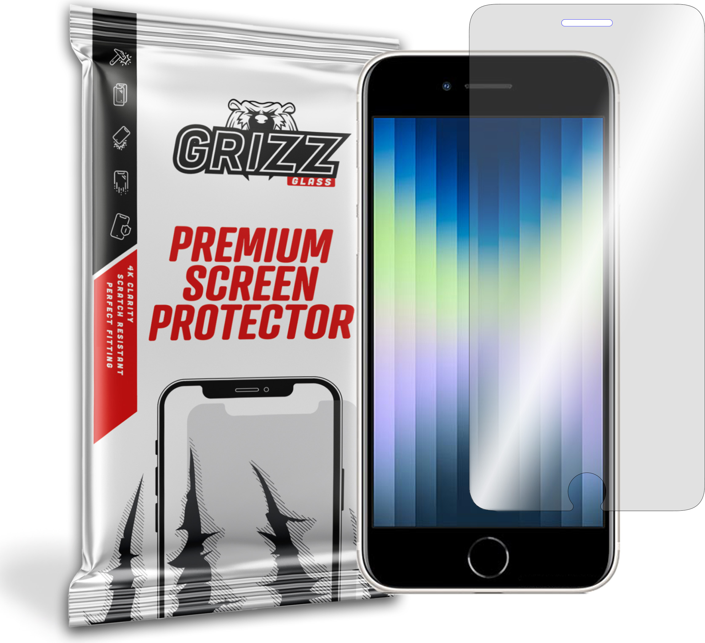 GrizzGlass Hydrofilm Apple iPhone SE 2022