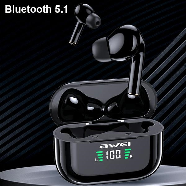 AWEI T29P TWS Earphones Bluetooth 5.1 black