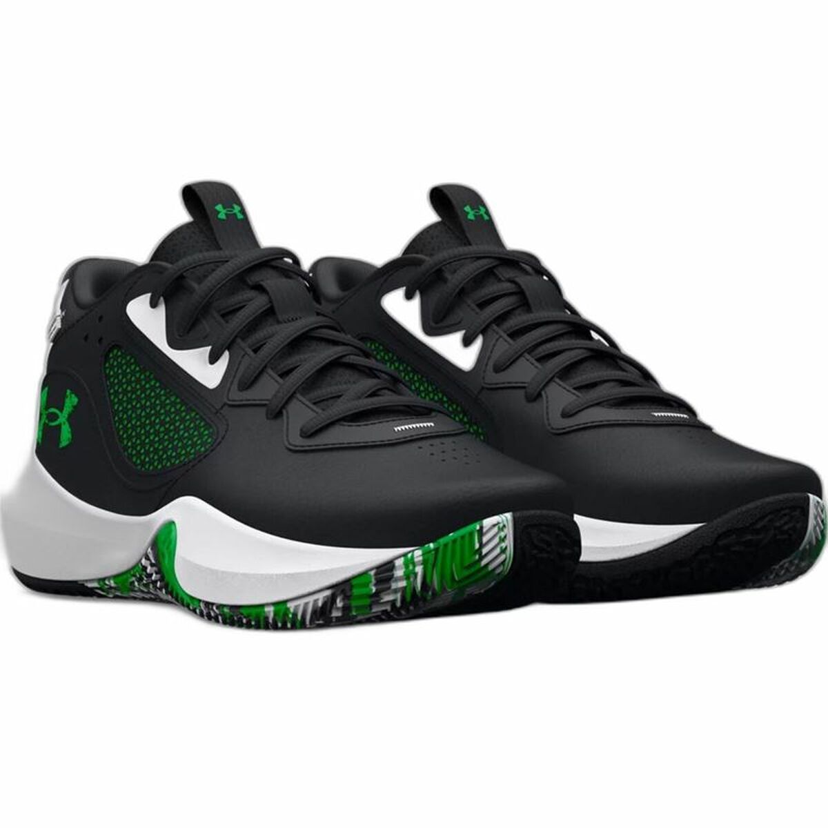 Basketball Shoes for Adults Under Armour Gs Lockdown Black