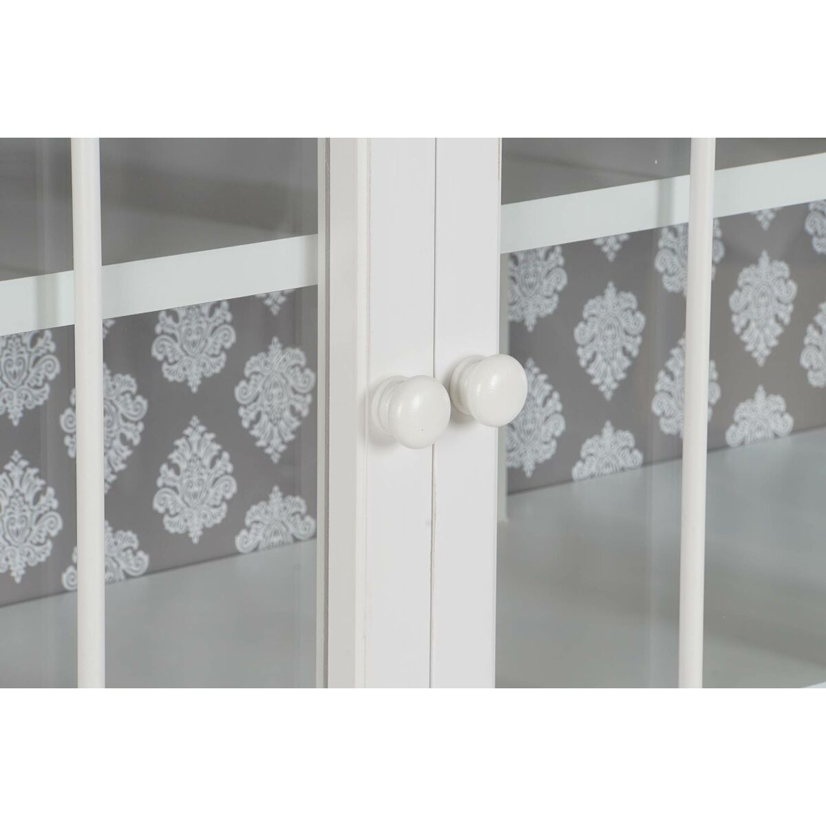 Sideboard DKD Home Decor 142,5 x 40,5 x 101,5 cm Fir Crystal White