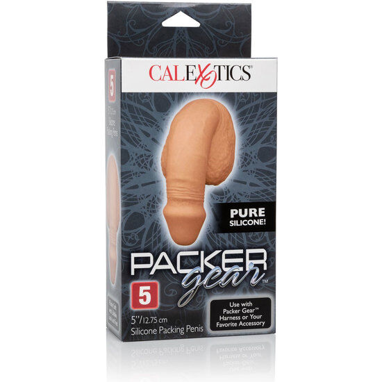 CALEX SILICONE PACKING PENIS 12.75CM CARAMEL