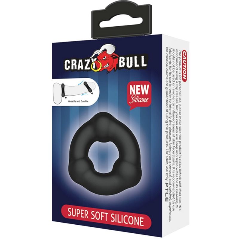 CRAZY BULL - SUPER SOFT NODULATED SILICONE RING