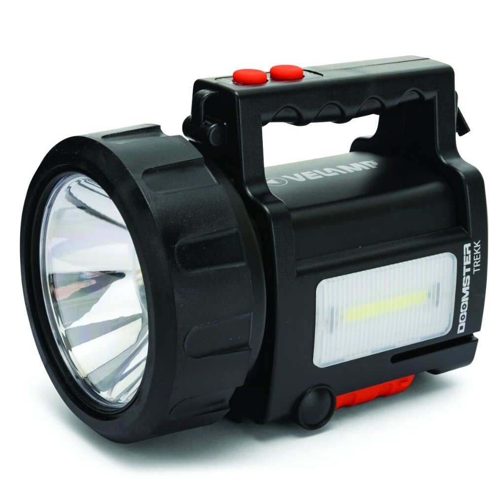 Rechargeable LED Handheld Spotlight Velamp DOOMSTER TREKK 10 W