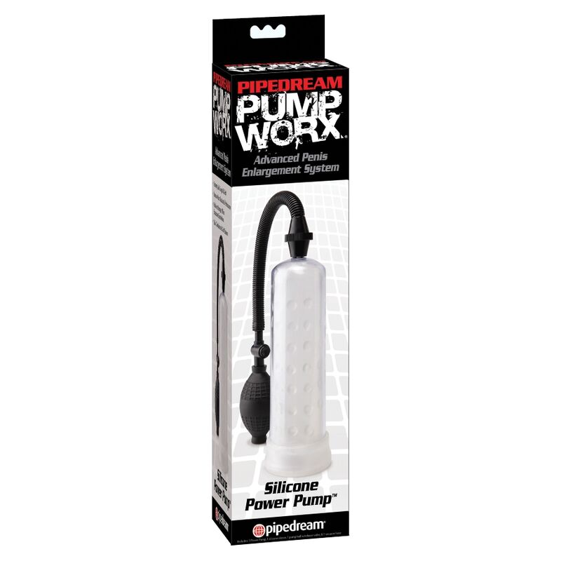 PUMP WORX SILICONE POWER PUMP CLEAR