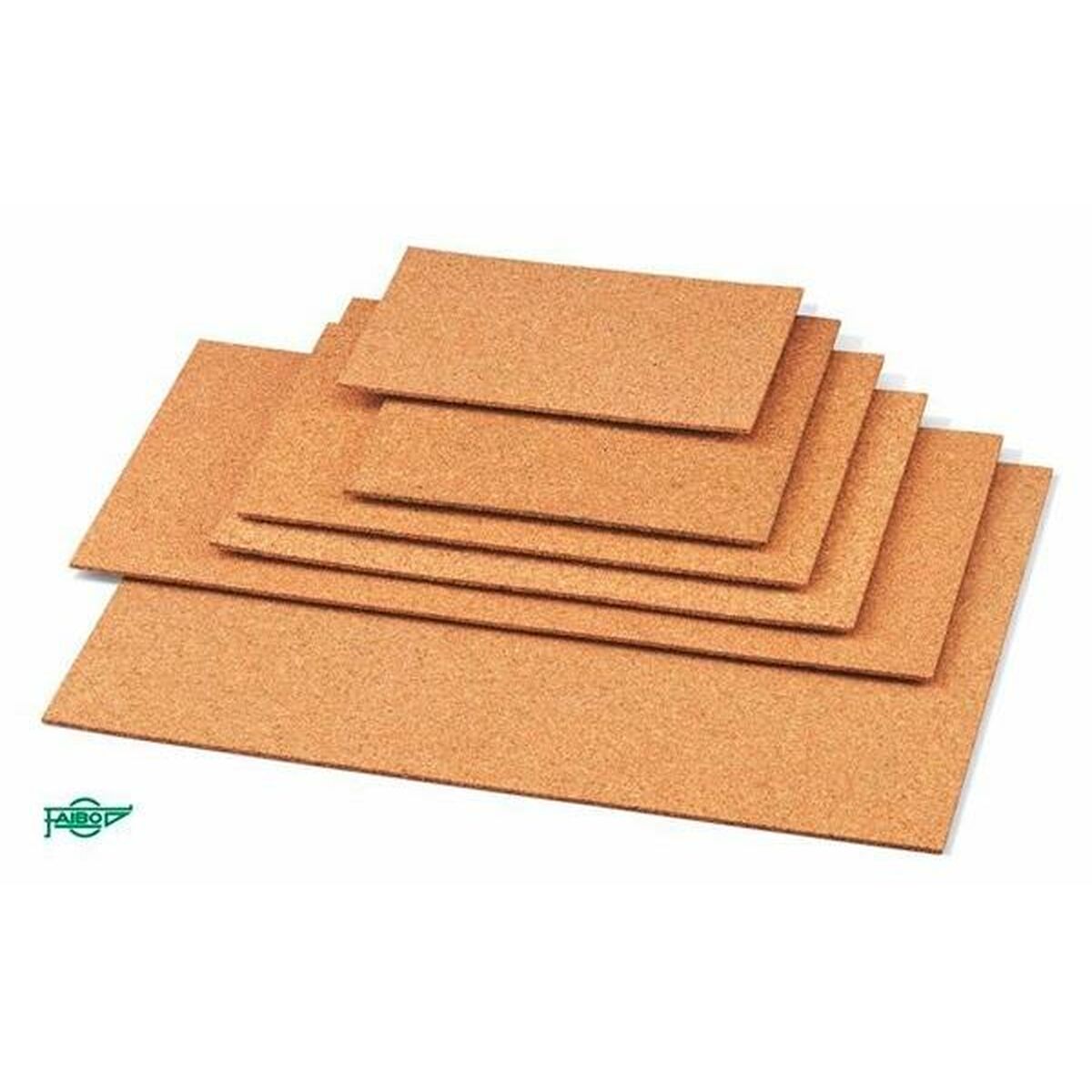 Materials for Handicrafts Faibo Cork 30 x 40 cm (10Units)