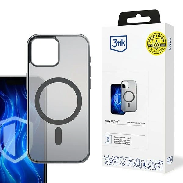 3MK Frosty MagCase Apple iPhone 14 Plus black