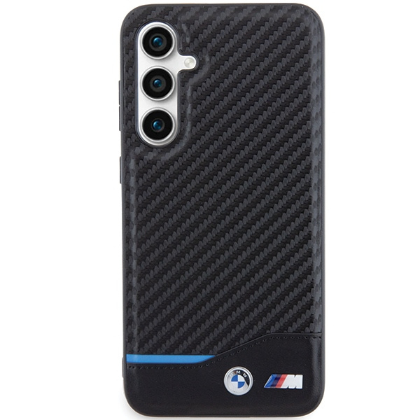 BMW BMHCS23FE22NBCK Samsung Galaxy S23 FE Leather Carbon black