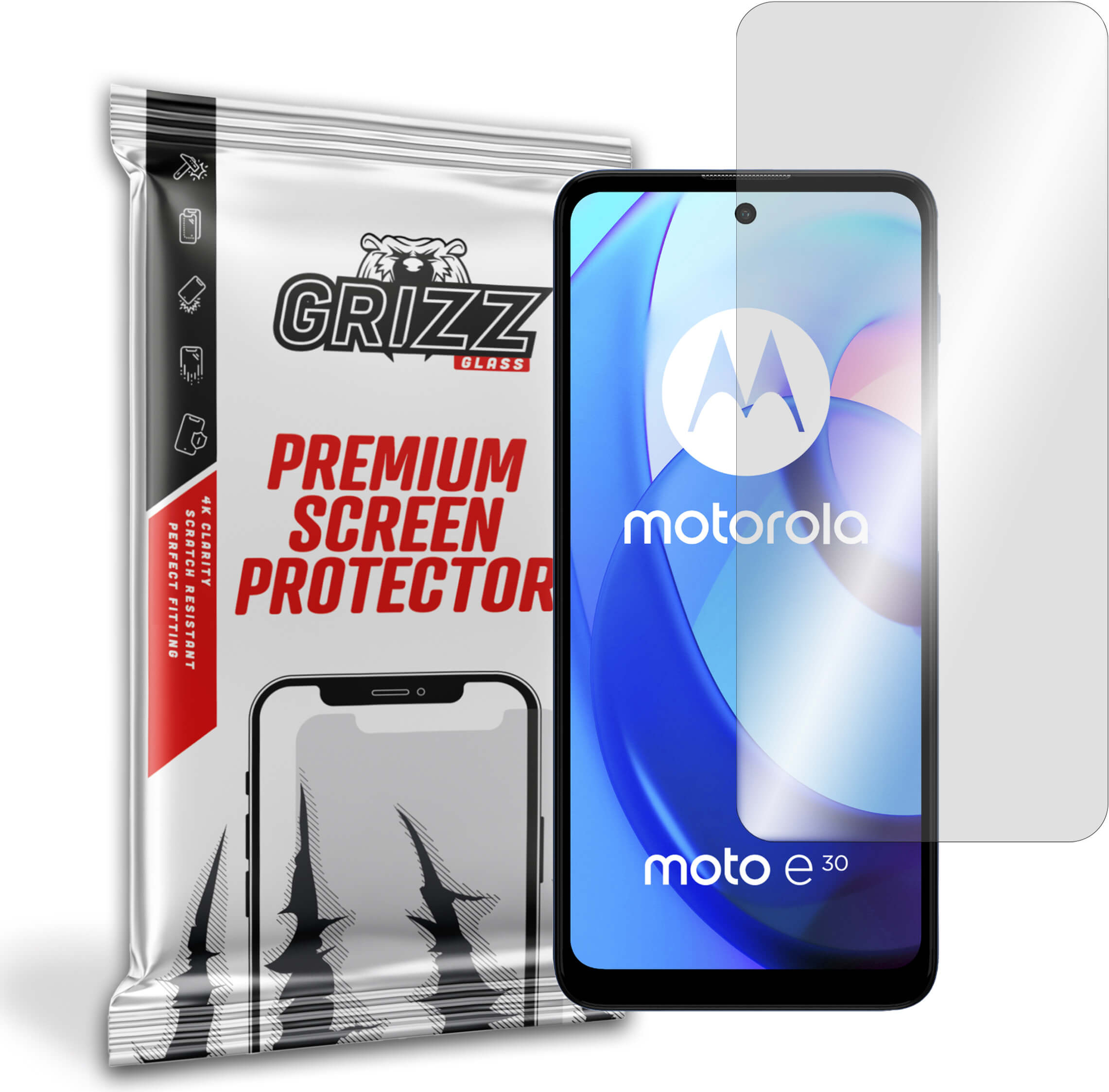 GrizzGlass HybridGlass Motorola Moto E30