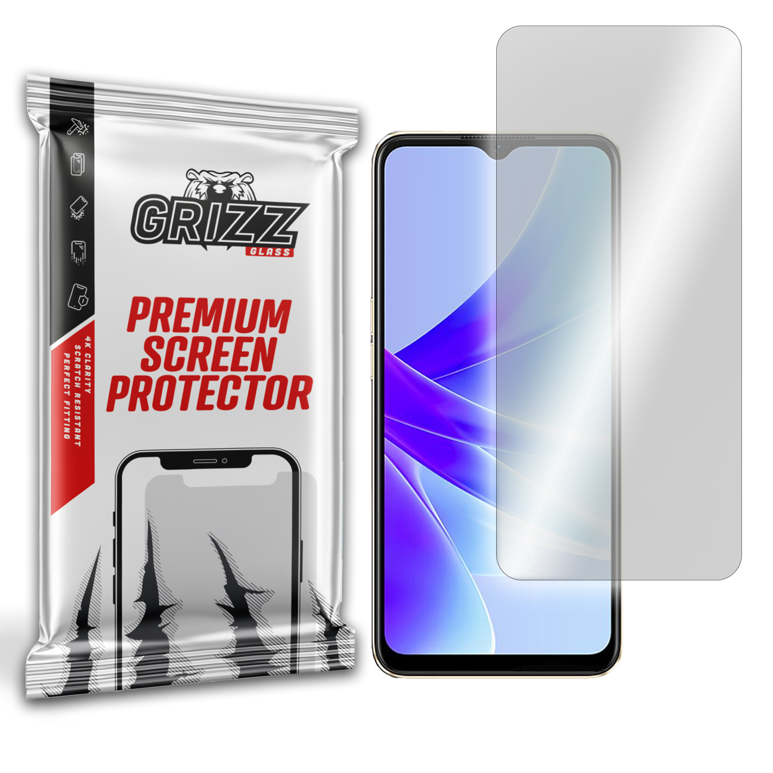 GrizzGlass HybridGlass Oppo A77s