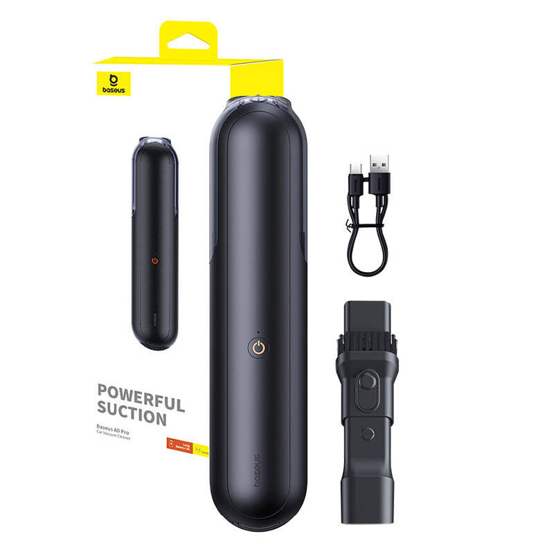 Baseus A0 Pro wireless car hoover black