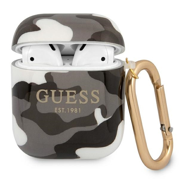 Guess GUA2UCAMG Apple AirPods cover black Camo Collection
