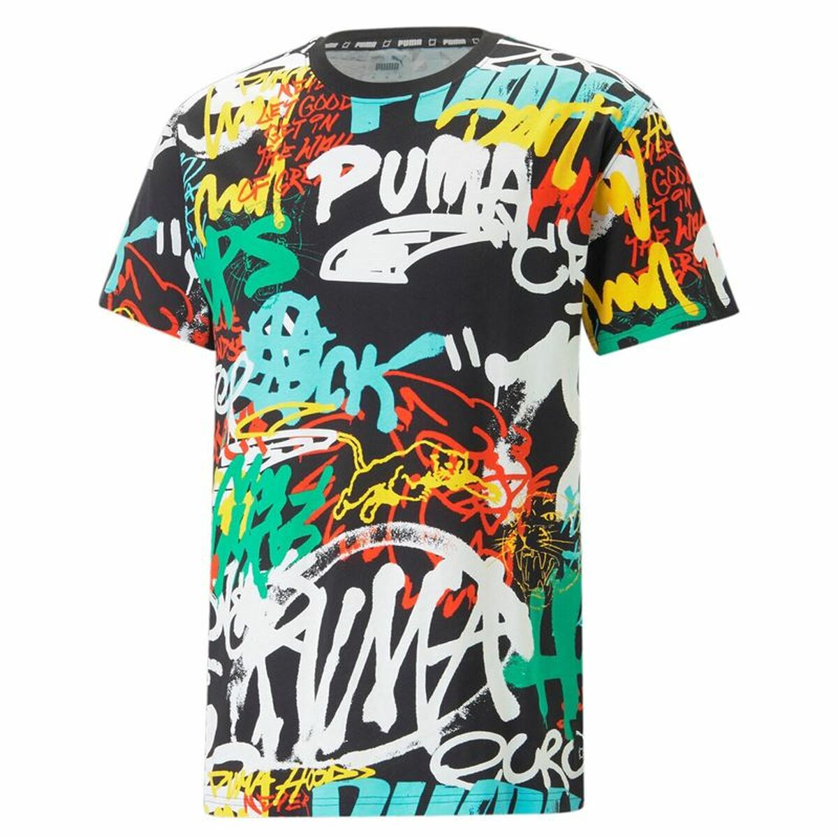 T-shirt Puma Graffiti Black Unisex T-shirt Puma Graffiti Black Unisex