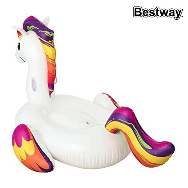 Inflatable pool figure Bestway 164 x 224 cm Unicorn