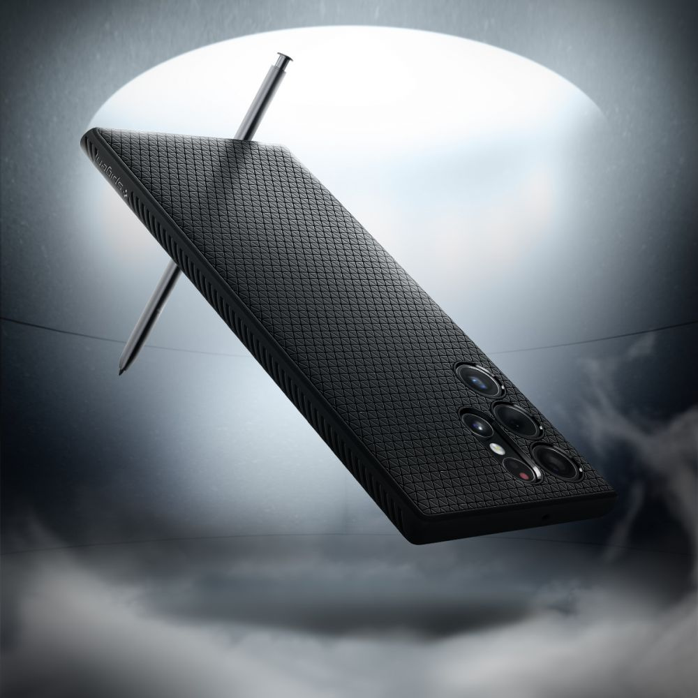 Etui Spigen Liquid Air Samsung Galaxy S22 Ultra Matte Black